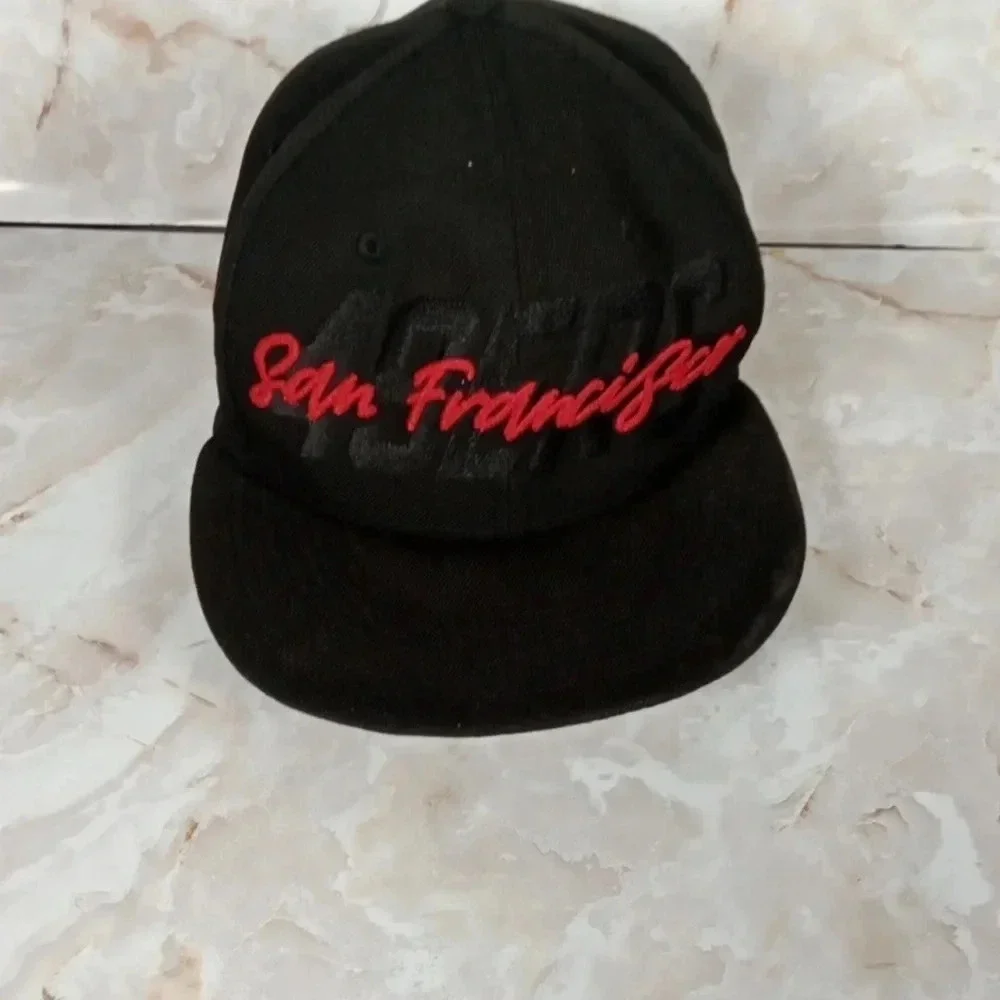 New Era San Francisco 49ers fitted Hat 7/ half 59.6cm men's hat